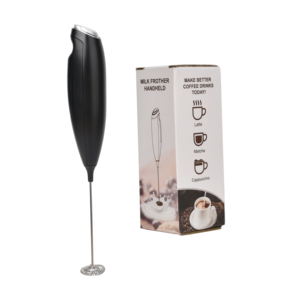 Hot Bán 2024 Pin Xách Tay Nhà Trứng Đánh Trứng Điện Máy Trộn Cà Phê Thép Không Gỉ Sữa Frother - Product Image 1