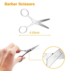 ชุดอุปกรณ์ดูแลเคราสำหรับผู้ชาย 13 ชิ้น ออร์แกนิค พร้อมมอยเจอร์ไรเซอร์ ประกอบด้วยน้ำมันบำรุงเครา หวี และแปรงขนหมูป่าสำหรับดูแลเครา - Product Image 4