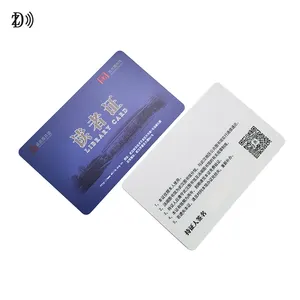 अनुकूलित जालसाजी रोधी ISO14443A NFC 13.56MHz NTAG 424 DNA कार्ड