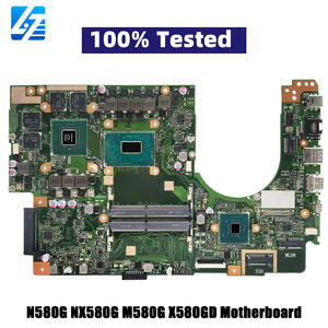 Placa Base para Portátil X580GD para <span class=keywords><strong>ASUS</strong></span> <span class=keywords><strong>VivoBook</strong></span> X580G N580G NX580G M580G X580GD con CPU I5 I7 <span class=keywords><strong>I9</strong></span>, 112% Probada, Funciona Perfectamente - Product Image 1