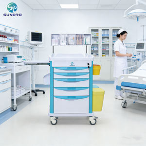 SET15 Sunoro 다기능 병원 의료 트롤리 ABS 소재 트롤리 응급 트롤리 핫 세일 도매 가격 - Product Image 2