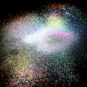 Poudre de mica blanche à effet chromatique, pigment caméléon, effet duochrome, poudre nacrée pour projets de peinture automobile - Product Image 1
