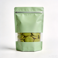 Sachets refermables personnalisés mats, anti-odeur, de qualité alimentaire, avec fermeture éclair, pour emballage de chewing-gum et aliments pour animaux de compagnie