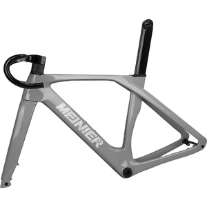 Cuadro de carbono Freno de disco Max 700 X 32C <span class=keywords><strong>AERO</strong></span> Cuadro de bicicleta de carretera BSA T47 Cable interno completo con manillar DI2 - Product Image 1