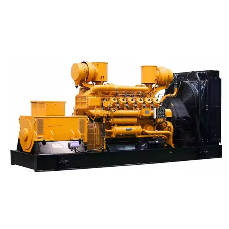 SHX 1000kva Biogas Electric Power Genset 800kw Yuchai 3 Phase LPG Natural Gas Turbine Generators Set