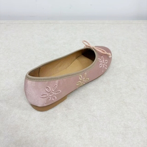 Zapatos Planos <span class=keywords><strong>de</strong></span> Satén Chino Bordado para Mujer, Mocasines para Mujer, Zapatos <span class=keywords><strong>de</strong></span> Exterior para Niñas, Zapatos con Punta Redonda y Lazo, Tallas Grandes - Product Image 3