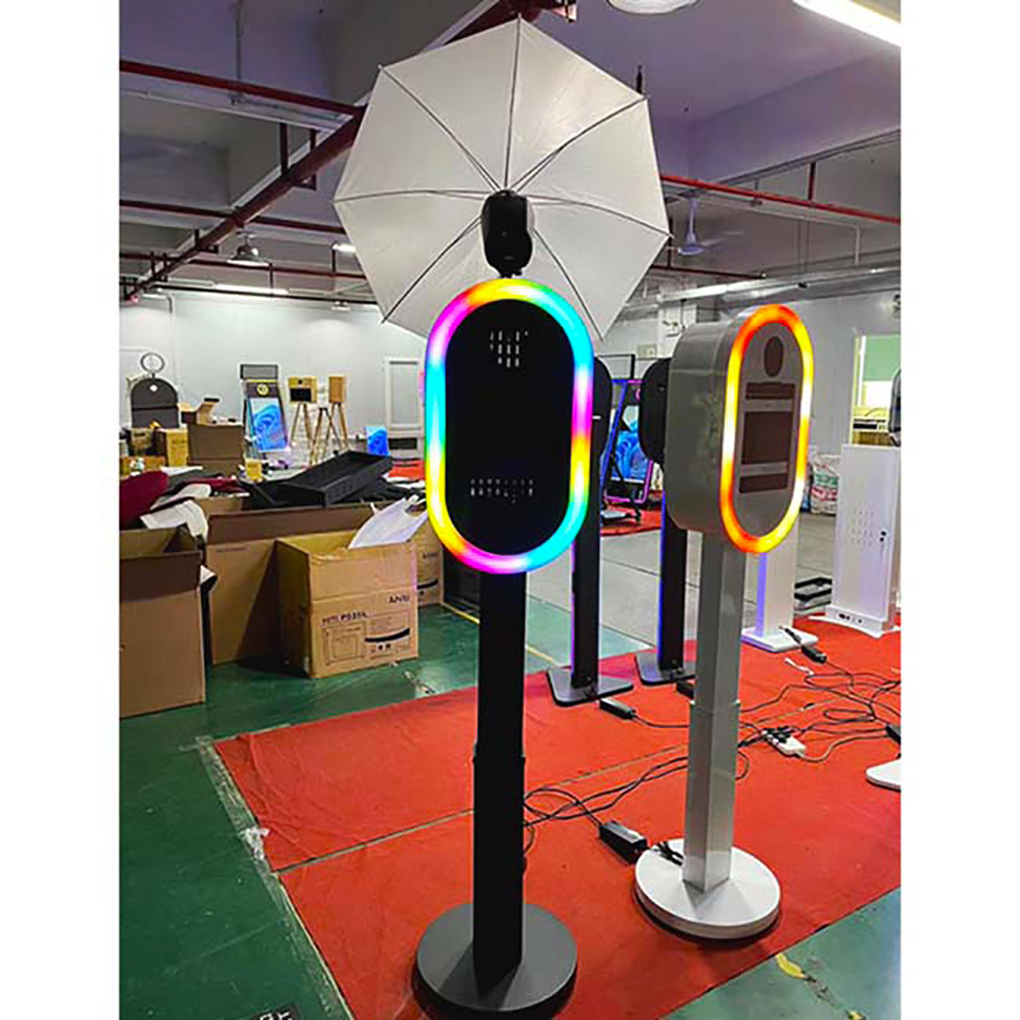 Высокое качество селфи печать 12,9 Ipad ручная фотобудка легкая Rgb светодиодная кольцевая подсветка Ipad фотобудка