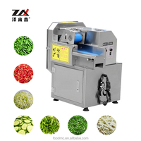 Cortadora de Verduras Multifuncional Eléctrica Pequeña de Acero Inoxidable, Cortadora de Zanahorias, Cebollitas, Apio y Cebolla para Uso Comercial