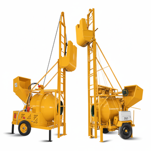 Mesin Pengaduk Beton Listrik JZC 300 dengan Lift Kondisi Baru Mesin Populer untuk Dijual - Product Image 6