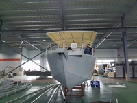 KINOCEAN Bateau de pêche rapide en aluminium avec console centrale moteur hors-bord Combo Set pour les loisirs de plein air à la dérive du lac