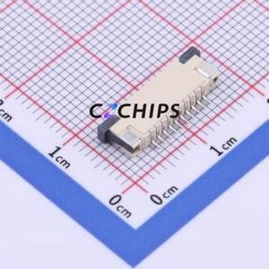 FPC-1.0AS-10PWBH25 FFC/FPC Connector SMD,P=1mm Connector Drawer Type Top Contact 10P 1mm - Product Image 2