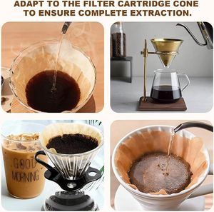 Filtres à café jetables de petite taille, filtres à café en papier pour cafetières à dosettes et à café moulu, adaptés aux cafetières professionnelles à usage unique - Product Image 4