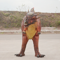 Costume de performance de dinosaure pachycéphalosaure électrique animatronique personnalisé CET-DC-PAC1, en plastique, pour usage public