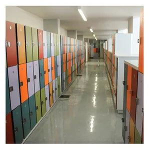 HPL kompakte 12-türige Schrank Turnhalle Schule Lade räume Lager personal Schließfach