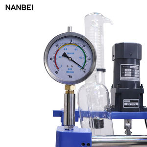 เครื่องปฏิกรณ์แก้วสำหรับห้องปฏิบัติการเคมีขนาด 100 ลิตร แบบแรงดันสูง ดีไซน์แบบมีแจ็คเก็ตสองชั้น - Product Image 6