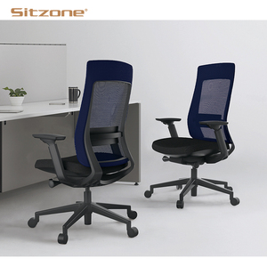 Chaises de bureau pivotantes en tissu de luxe Enova en gros, chaises de direction inclinables, chaises de bureau ergonomiques en maille, chaises ergonomiques - Product Image 6