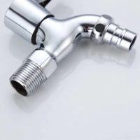 Modern Tasarım Paslanmaz Çelik SUS 304 1/2 Musluk Çıkışlı Su Musluğu Lavabo Çamaşır Makinesi İçin Bibcock