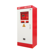 Armoire de contrôle de pompe à incendie 3CF Triangle étoilé mécanique d'urgence double borne d'incendie conversion de fréquence armoire d'inspection