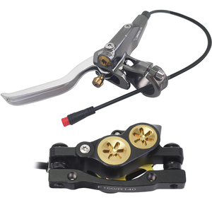 Vélo électrique au lithium AFTFA avec freinage automatique magnétique, <span class=keywords><strong>frein</strong></span> hydraulique à 4 pistons, <span class=keywords><strong>frein</strong></span> à disque hydraulique pour vélo - Product Image 5