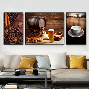 Quadro su Tela Moderno per <span class=keywords><strong>Cucina</strong></span>, Ristorante, Caffetteria, Arte Nordica Minimalista, <span class=keywords><strong>Poster</strong></span> Stampato, Decorazione per Casa e <span class=keywords><strong>Cucina</strong></span> - Product Image 2