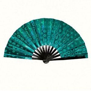 Abanicos de Kung Fu Grandes con Mango de Bambú, Abanico de Mano Grande para Fiestas y Eventos, en Oferta - Product Image 2
