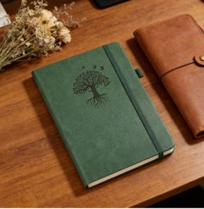 Libreta Personalizable de Cuero PU A5, Libreta Promocional al por Mayor con Encuadernación y Correa Elástica, con Logotipo Personalizado - Product Image 4