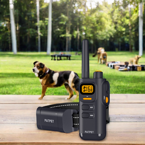 पालतू कुत्ते प्रशिक्षण ई कॉलर 3 सुरक्षित प्रशिक्षण मोड बीप रिचार्जेबल वाटरप्रूफ इलेक्ट्रिक कुत्ते के लिए रिमोट - Product Image 1
