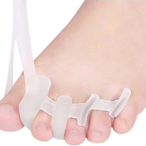 Separadores de Dedos Cómodos de Gel de Silicona para Dedos Superpuestos, Corrector de Dedos Relajante con Soporte - Product Image 4