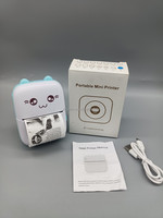 Mini-imprimante thermique portable C9 pour l'impression d'étiquettes photo et de questions, sans fil, jouet éducatif pour enfants