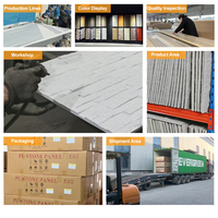 Panneaux muraux en pierre PU au prix d'usine, design imitation roche, placage imperméable, grande dalle, texture culturelle, revêtement décoratif pour hôtel