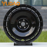 Jantes de voiture de course YUDAO FORGED en aluminium forgé haute performance, alliage 6061-T6, finition argentée, moyeux de roue de qualité industrielle, garantie 5 ans