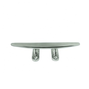 Acier inoxydable 316 Marine Dock Corde D'amarrage Bitt Silhouette Basse Taquet 100mm(4 Pouces) Navire Kayak Yacht Bateau Matériel Accessoires - Product Image 1