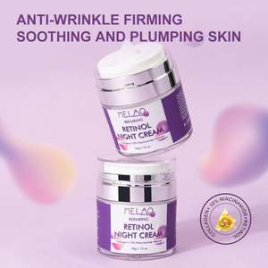 Crème hydratante pour le visage au rétinol <span class=keywords><strong>de</strong></span> haute qualité, réparation rapide des <span class=keywords><strong>rides</strong></span>, crème hydratante anti-<span class=keywords><strong>rides</strong></span> <span class=keywords><strong>de</strong></span> nuit, crème pour le visage au collagène - Product Image 2