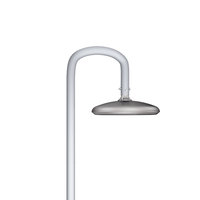 Lampadaire LED rond haute efficacité 130 lm/W 90 W pour routes, zones et parkings
