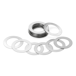 Rondelle ultra-mince en acier inoxydable 304, joint plat métallique, calage de précision pour ajustement de la jeu des roulements, sans bavure - Product Image 1