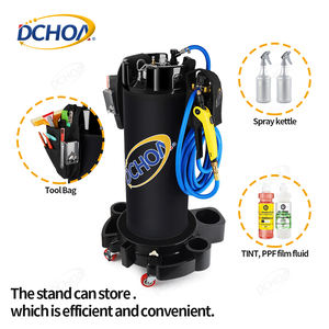 ชุดเครื่องมือติดฟิล์มรถยนต์ DCHOA ถังกลิ้งขนาด 5 แกลลอน พร้อมฐานหมุนได้ 360 องศา สำหรับติดฟิล์มกรองแสง - Product Image 3