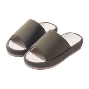 รองเท้าแตะผ้าลินินสำหรับผู้ชาย ใส่ได้ทุกฤดู แบบเปิดนิ้วเท้า กันลื่น เงียบ พร้อมพื้นรองรับแรงกระแทก ผลิตจากผ้าฝ้ายผสมลินิน สำหรับคู่รักในช่วงฤดูร้อน - Product Image 6