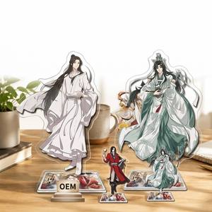 Nouveau support de figurine en acrylique double couche double face Tian Guan Blessing, pendentif périphérique Huacheng Xie Lian Wang Xian Jin Ling - Product Image 3
