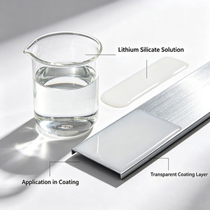 CAS 10102-24-6 Módulo 4.0-5.0 Silicato de Litio Líquido Transparente No Inflamable para Pulir Pisos - Product Image 2