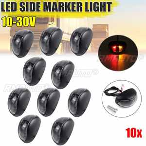 10PCS Feux de position latéraux étanches 10-30V 2LED pour semi-remorques, remorques, bus, pick-up - Product Image 2