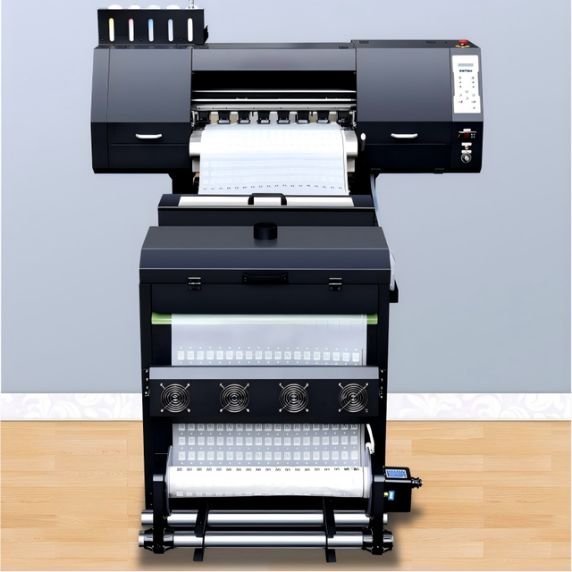 High Quality DTF Printer Printing Machine with Automatic Heat Press Machine for Commercial T-Shirt Printing