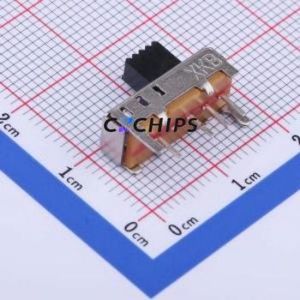 SS13E05L5 Slide Switch Through hole Component (THT) Switch Single Pole Three Throw Rectangle Pin Header PC Pin 16.6mm - Product Image 1