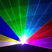 Lumière laser d'animation couleur RVB 1W pour utilisation sur scène
