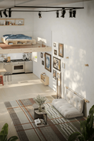 Cadre de lit pliable et rétractable en bois massif moderne et écologique, personnalisable, modèle 2026, en promotion pour chambre simple
