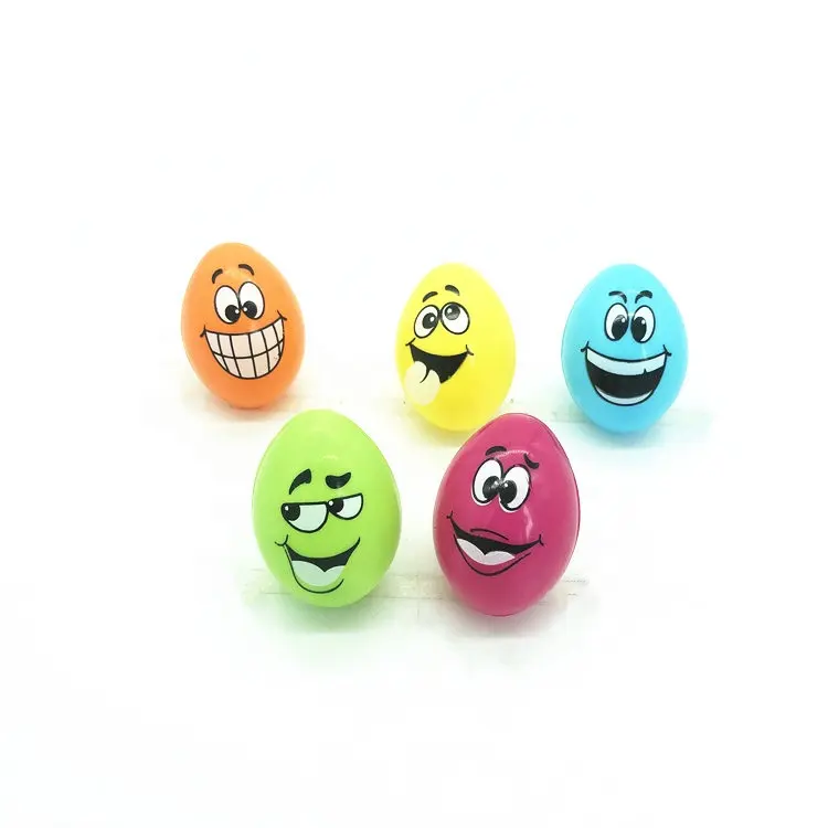 Factory Sale Plastic Funny Easter Egg For Children To Put Candy Or Toy