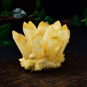 <span class=keywords><strong>Prix</strong></span> d'usine – Grappe de cristaux de <span class=keywords><strong>quartz</strong></span> <span class=keywords><strong>fantôme</strong></span> jaune Reiki pour la décoration intérieure - Product Image 5