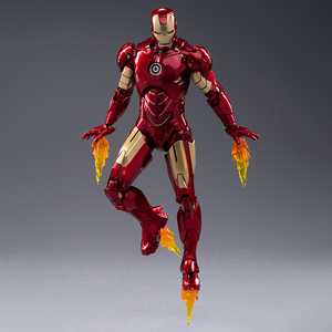 Zd Toys Iron Man Original Genuino <span class=keywords><strong>de</strong></span> <span class=keywords><strong>Marvel</strong></span> Edición del 10.º Aniversario - Iron Man Mk4 Sin Luz 1/10 Figuras <span class=keywords><strong>de</strong></span> Acción con Articulaciones Móviles - Product Image 6