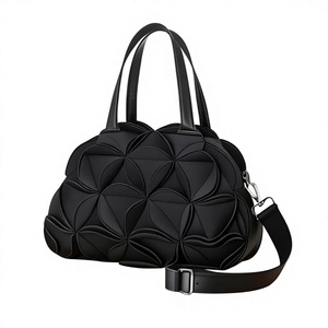 Summer Spliced <b>Flower</b>-shaped Women's Korean-Japanese Crossbody Bag Design Large-capacity <b>Single</b> Strap Tanjing - Product Image 1