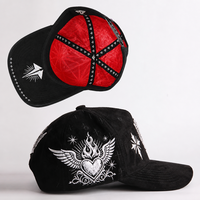 Casquette de baseball en daim à visière incurvée avec broderie 3D et doublure en satin, de haute qualité, vente en gros d'usine, pour hommes