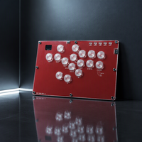 Clavier de jeu Hitbox de haute qualité PS5 XBOX Switch CNC usiné en alliage d'aluminium en acier inoxydable fil EDM brochage
